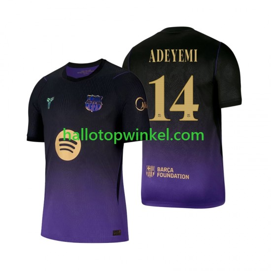 FC Barcelona Voetbalshirt Karim Adeyemi 14 Heren Uit Tenue 2026-2027 Korte Mouw