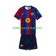 FC Barcelona Voetbalshirt Kleuters/Kids Thuis Tenue 2026-2027 Korte Mouw