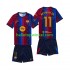 FC Barcelona Voetbalshirt Neymar JR 11 Kleuters/Kids Thuis Tenue 2026-2027 Korte Mouw