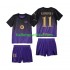 FC Barcelona Voetbalshirt Raphinha 11 Kleuters/Kids Uit Tenue 2026-2027 Korte Mouw