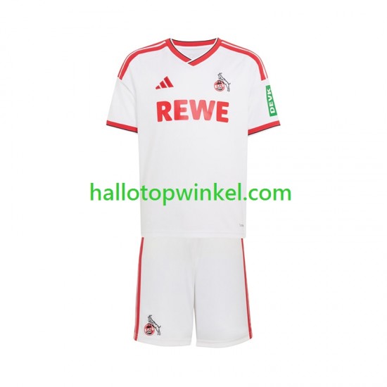 FC Köln Voetbalshirt Kleuters/Kids Thuis Tenue 2026-2027 Korte Mouw