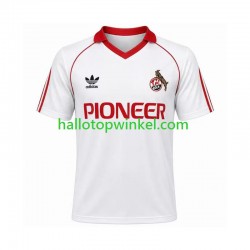 FC Köln Voetbalshirt 1980 1981 Retro Heren Thuis Tenue Korte Mouw