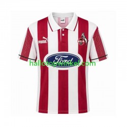 FC Köln Voetbalshirt 1995 1996 Retro Heren Thuis Tenue Korte Mouw
