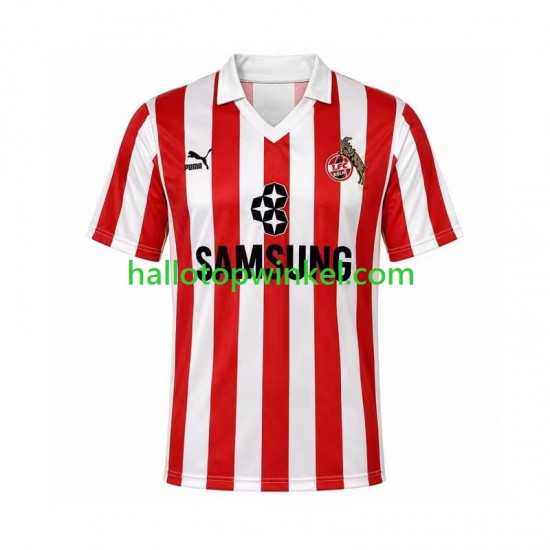 FC Köln Voetbalshirt 1988 1989 Retro Heren Derde Tenue Korte Mouw