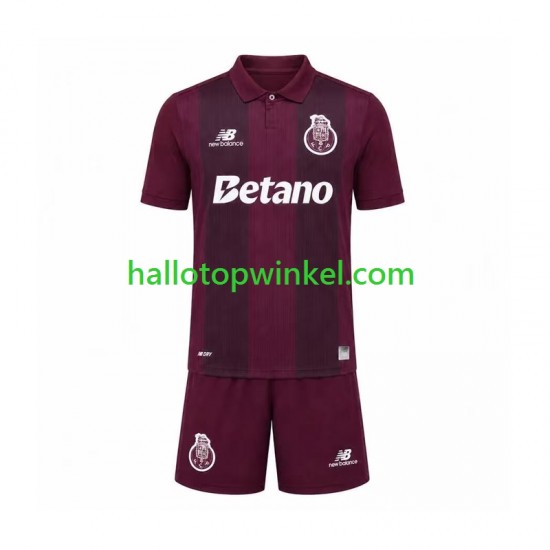 FC Porto Voetbalshirt Kleuters/Kids Uit Tenue 2026-2027 Korte Mouw