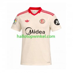 Sevilla FC Voetbalshirt Retro Heren Thuis Tenue 2025-2026 Korte Mouw