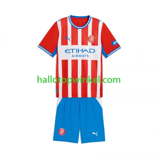 Voetbalshirt Girona Kleuters/Kids Thuis Tenue 2026-2027 Korte Mouw