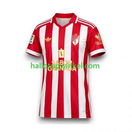Granada Voetbalshirt Retro Heren Thuis Tenue 2025-2026 Korte Mouw