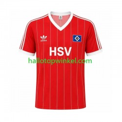 Hamburger SV Voetbalshirt 1983 Retro Heren Uit Tenue Korte Mouw