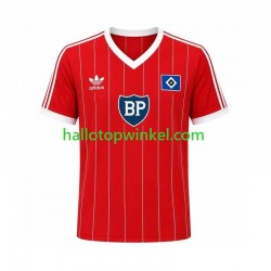 Hamburger SV Voetbalshirt 1984 Retro Heren Uit Tenue Korte Mouw