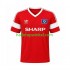 Hamburger SV Voetbalshirt 1988 Retro Heren Uit Tenue Korte Mouw