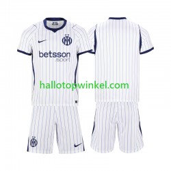 Inter Milan Voetbalshirt Kleuters/Kids Uit Tenue 2026-2027 Korte Mouw