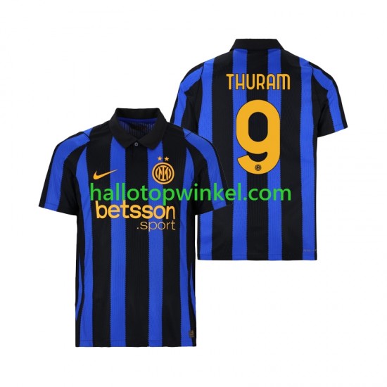 Inter Milan Voetbalshirt Marcus Thuram 9 Heren Thuis Tenue 2026-2027 Korte Mouw