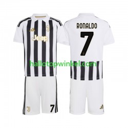 Juventus Voetbalshirt Cristiano Ronaldo 7 Kleuters/Kids Thuis Tenue 2026-2027 Korte Mouw
