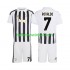 Juventus Voetbalshirt Cristiano Ronaldo 7 Kleuters/Kids Thuis Tenue 2026-2027 Korte Mouw