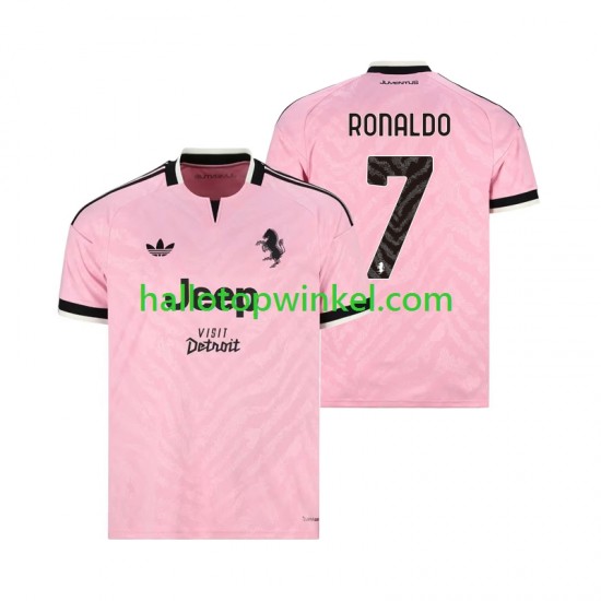 Juventus Voetbalshirt Cristiano Ronaldo 7 Heren Uit Tenue 2026-2027 Korte Mouw