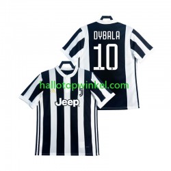 Juventus Voetbalshirt DYBALA 21 2017 2018 Retro Heren Thuis Tenue Korte Mouw
