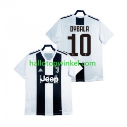 Juventus Voetbalshirt DYBALA 21 2018 2019 Retro Heren Thuis Tenue Korte Mouw