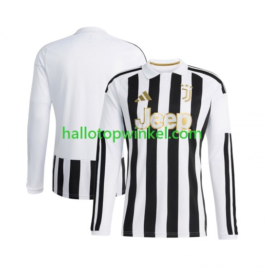Juventus Voetbalshirt Heren Thuis Tenue 2026-2027 Lange Mouw
