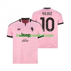 Juventus Voetbalshirt Kenan Yildiz 10 Heren Uit Tenue 2026-2027 Korte Mouw