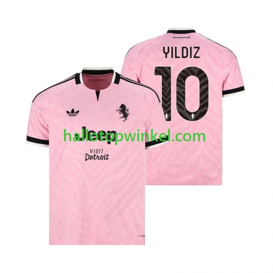 Juventus Voetbalshirt Kenan Yildiz 10 Heren Uit Tenue 2026-2027 Korte Mouw