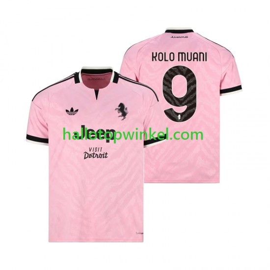 Juventus Voetbalshirt Randal Kolo Muani 9 Heren Uit Tenue 2026-2027 Korte Mouw