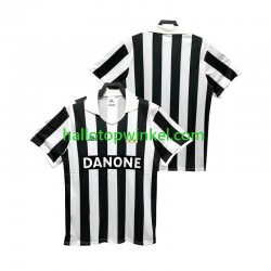 Juventus Voetbalshirt 1992 Retro Heren Thuis Tenue 1994 Korte Mouw