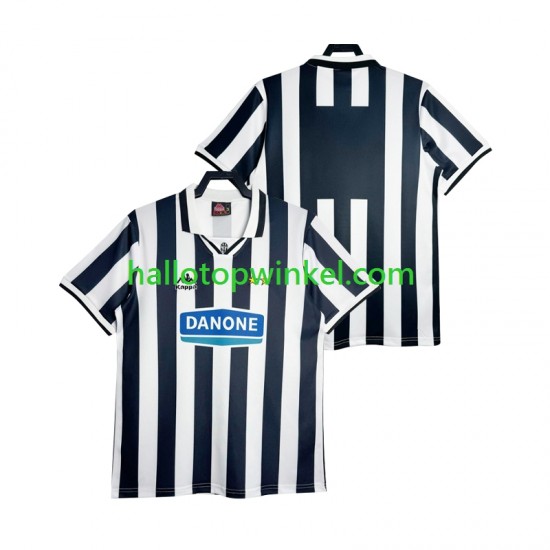Juventus Voetbalshirt 1995 Retro Heren Thuis Tenue 1994 Korte Mouw