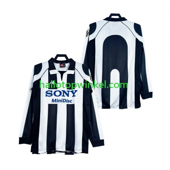Juventus Voetbalshirt 1997 1998 Retro Heren Thuis Tenue Lange Mouw