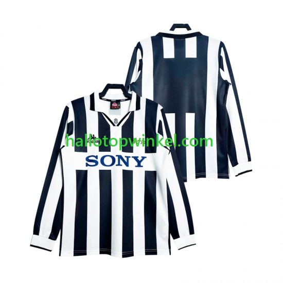 Juventus Voetbalshirt 1997 Retro Heren Thuis Tenue Lange Mouw
