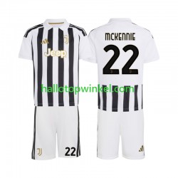 Juventus Voetbalshirt Weston McKennie 22 Kleuters/Kids Thuis Tenue 2026-2027 Korte Mouw