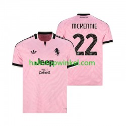 Juventus Voetbalshirt Weston McKennie 22 Heren Uit Tenue 2026-2027 Korte Mouw