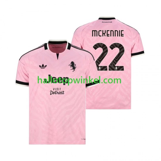 Juventus Voetbalshirt Weston McKennie 22 Heren Uit Tenue 2026-2027 Korte Mouw