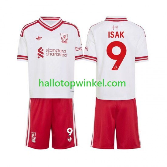 Liverpool Voetbalshirt Alexander Isak 9 Kleuters/Kids Uit Tenue 2026-2027 Korte Mouw