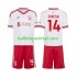 Liverpool Voetbalshirt Federico Chiesa 14 Kleuters/Kids Uit Tenue 2026-2027 Korte Mouw