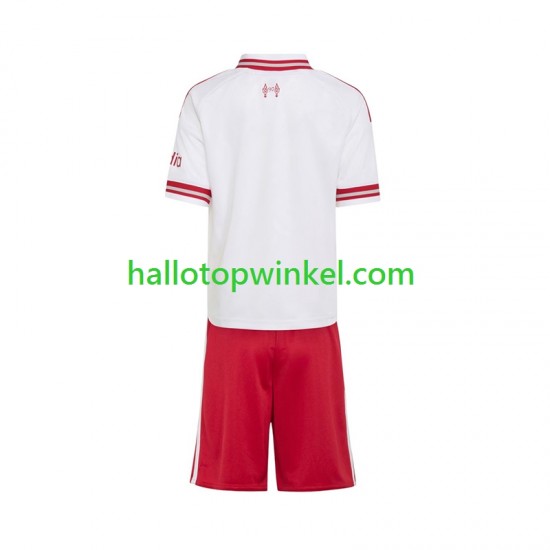 Liverpool Voetbalshirt Kleuters/Kids Uit Tenue 2026-2027 Korte Mouw