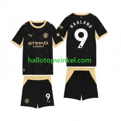 Manchester City Voetbalshirt Erling Haaland 9 Kleuters/Kids Uit Tenue 2026-2027 Korte Mouw