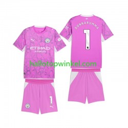 Manchester City Voetbalshirt Gianluigi Donnarumma 1 Doelman Kleuters/Kids Uit Tenue 2026-2027 Korte Mouw