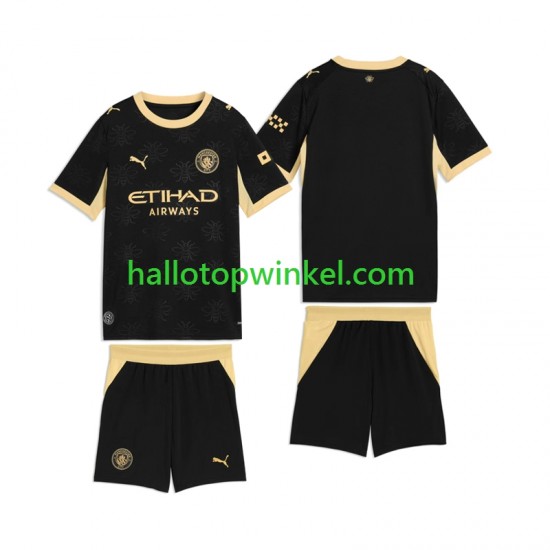 Manchester City Voetbalshirt Kleuters/Kids Uit Tenue 2026-2027 Korte Mouw