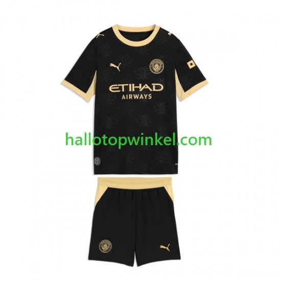 Manchester City Voetbalshirt Kleuters/Kids Uit Tenue 2026-2027 Korte Mouw