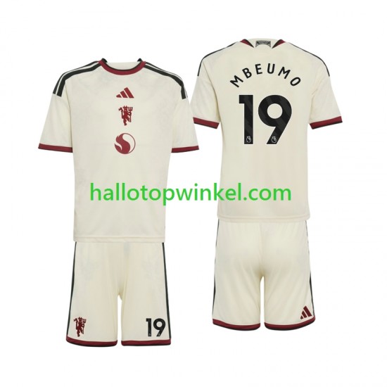 Manchester United Voetbalshirt Bryan Mbeumo 19 Kleuters/Kids Derde Tenue 2026-2027 Korte Mouw