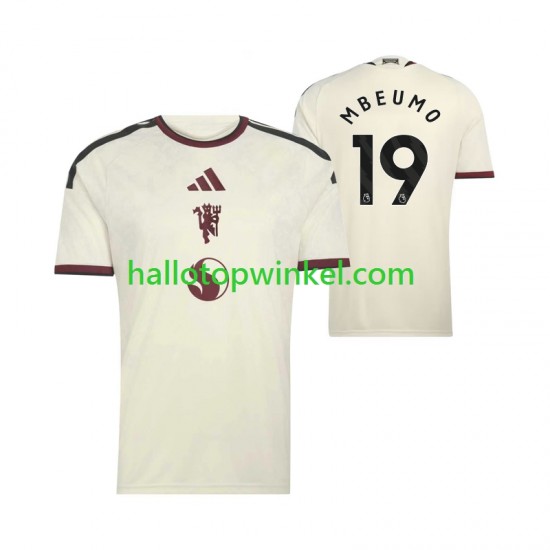 Manchester United Voetbalshirt Bryan Mbeumo 19 Heren Derde Tenue 2026-2027 Korte Mouw