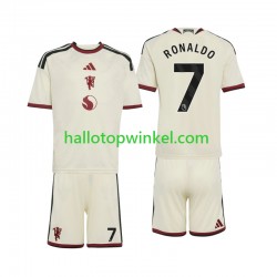 Manchester United Voetbalshirt Cristiano Ronaldo 7 Kleuters/Kids Derde Tenue 2026-2027 Korte Mouw