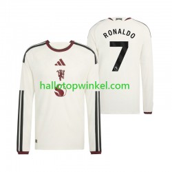 Manchester United Voetbalshirt Cristiano Ronaldo 7 Heren Derde Tenue 2026-2027 Lange Mouw