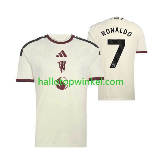 Manchester United Voetbalshirt Cristiano Ronaldo 7 Heren Derde Tenue 2026-2027 Korte Mouw
