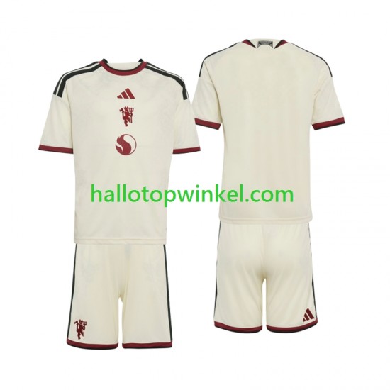 Manchester United Voetbalshirt Kleuters/Kids Derde Tenue 2026-2027 Korte Mouw