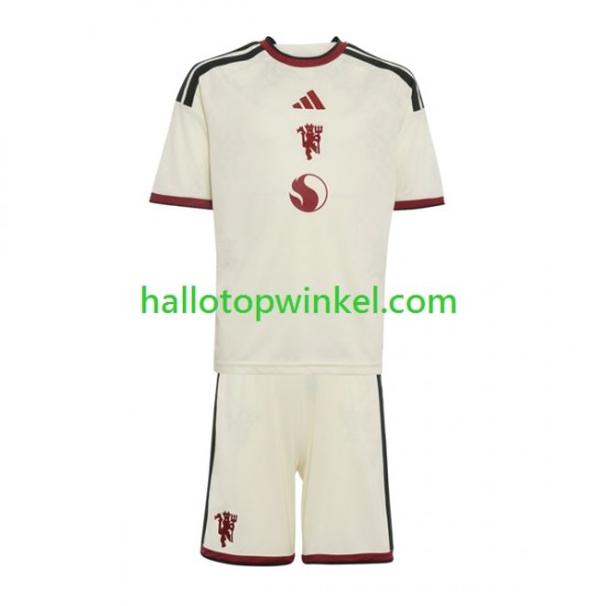 Manchester United Voetbalshirt Kleuters/Kids Derde Tenue 2026-2027 Korte Mouw
