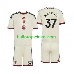 Manchester United Voetbalshirt Kobbie Mainoo 37 Kleuters/Kids Derde Tenue 2026-2027 Korte Mouw