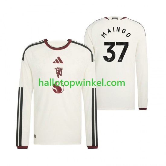 Manchester United Voetbalshirt Kobbie Mainoo 37 Heren Derde Tenue 2026-2027 Lange Mouw