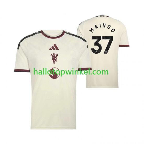 Manchester United Voetbalshirt Kobbie Mainoo 37 Heren Derde Tenue 2026-2027 Korte Mouw